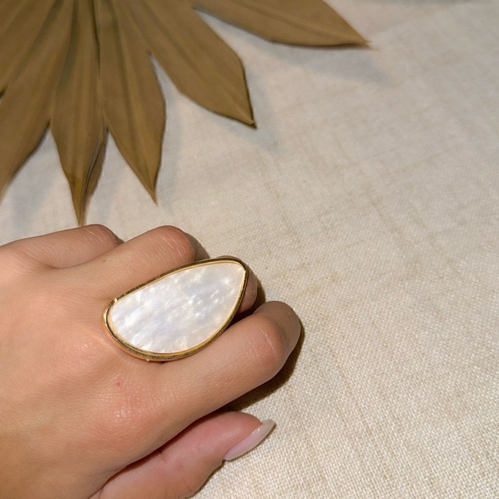 Large boho ring M487 - Picture 4 of 4